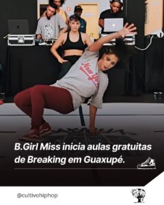 B.girl Miss inicia aulas de Breaking em Guaxupé