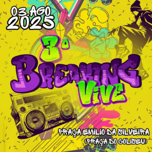 Coletivo Pérola Negra confirma data da 3ª edição do "Breaking Vive"