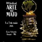 Guapé recebe 4ª edição do festival ‘Arte no Mato’ com programação gratuita entre 1º e 3 de maio