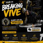 Coletivo Pérola Negra Crew busca patrocinadores locais para viabilizar a 4ª edição do Breaking Vive
