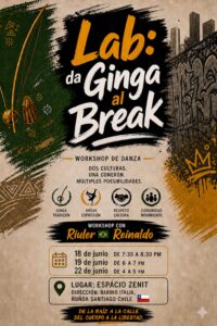 Bboy do Sul de Minas viaja ao Chile para ministrar workshop que une Breaking e Capoeira
