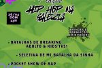 1ª edição do ‘Hip Hop na Galeria’ movimenta Guaranésia com batalhas de breaking, rap e literatura