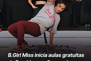 B.girl Miss inicia aulas de Breaking em Guaxupé