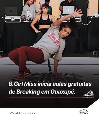 B.girl Miss inicia aulas de Breaking em Guaxupé