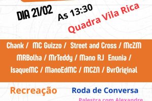Extrema promove ‘Rap Contra o Preconceito’ com maratona cultural e palestras antirracista