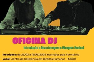 Alfenas abre inscrições para oficina gratuita de DJ voltada para mulheres e público LGBTQIAPN+