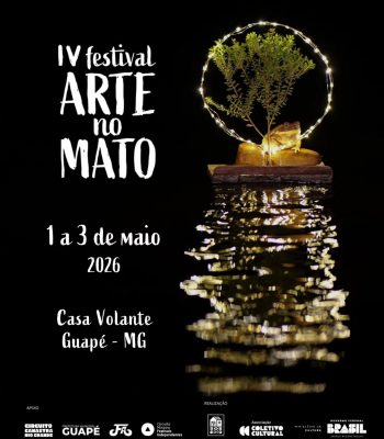 Guapé recebe 4ª edição do festival ‘Arte no Mato’ com programação gratuita entre 1º e 3 de maio