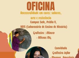 Do Sul de Minas ao Amazonas: Oficina de Graffiti na UNIFAL-MG une Hip Hop e ancestralidade indígena em Alfenas