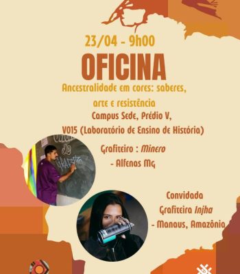 Do Sul de Minas ao Amazonas: Oficina de Graffiti na UNIFAL-MG une Hip Hop e ancestralidade indígena em Alfenas