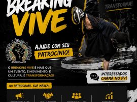 Coletivo Pérola Negra Crew busca patrocinadores locais para viabilizar a 4ª edição do Breaking Vive
