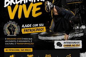 Coletivo Pérola Negra Crew busca patrocinadores locais para viabilizar a 4ª edição do Breaking Vive