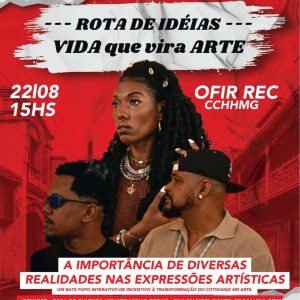 Casa de Cultura Hip Hop de Três Corações sedia evento gratuito sobre como o cotidiano se transforma em arte