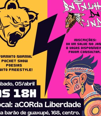 Batalha da INDI acontece neste sábado com muito rap e poesia