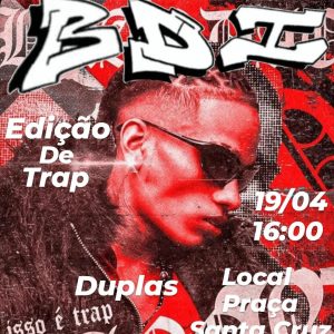 No próximo domingo(19) tem Batalha da INDI na praça da Santa Cruz, em Guaxupé
