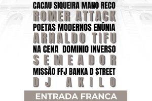 Pouso Alegre recebe a 4ª edição do evento “Na Batida” com grandes nomes do Rap Nacional