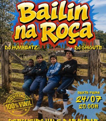 Com discotecagem 100% vinil, Bailin na Roça segue para mais uma edição nesta sexta-feira