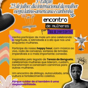 Acontece neste sábado em Guaxupé a 3ª edição do Dia Internacional das Mulheres Negras, Latinoamericanas e Caribenha e Dia Nacional de Tereza de Benguela
