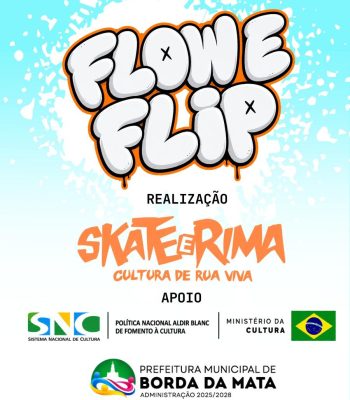 Borda da Mata recebe o evento “Flow e Flip” com skate, batalha de mcs e show com a rapper Yulii