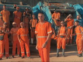 Rapper Dan-P Adeptos transforma a rotina dos coletores em rima e conscientização