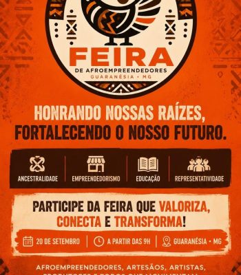 Chamada para Afroempreendedores: Feira em Guaranésia Abre Inscrições para Expositores no Festival da Sinhá