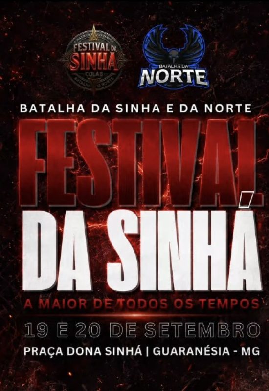 Festival da Sinhá acontece neste final de semana com programação extensa e grandes nomes do freestyle nacional